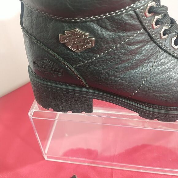 Harley-Davidson Women's 4" Tyler Riding Boot Boot Black D84280 Size 5.5 - Picture 2 of 12